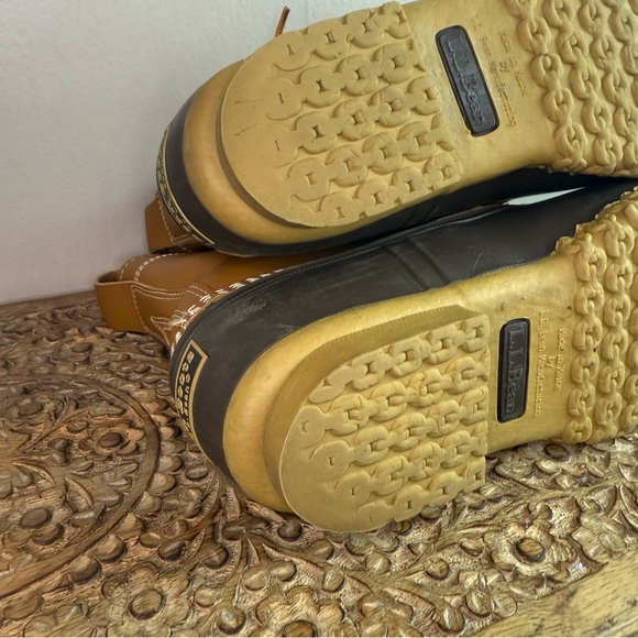 L.L. Bean Women’s Brown Bean Boots  Sz 11 - Picture 6 of 7